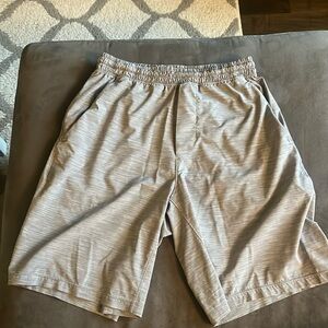 Lululemon Men’s Grey Athletic Shorts